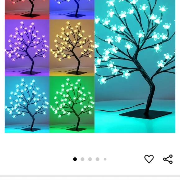 18 inch LED Cherry Blossom Tree Light - Picture 3 of 6